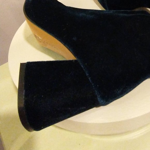 Brand New ZARA soft dark navy blue ankle boot size 5 -5.5 - Picture 5 of 11